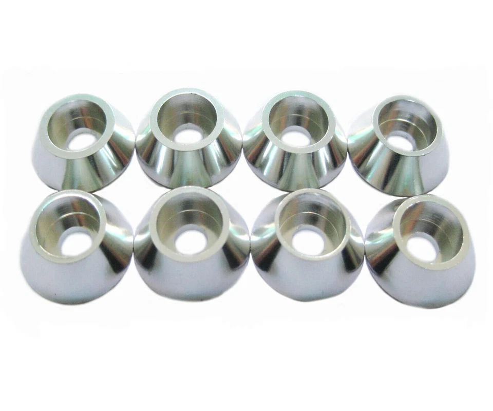 M3 Aluminum Alloy Cone Cup Head Screw Gasket screw washer 1/10 1/8 RC car Color - Image 2 of 4