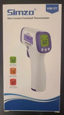 SIMZO HW-F7 Non-Contact Forehead Thermometer Memory Recall Beeper TOTAL OF 5
