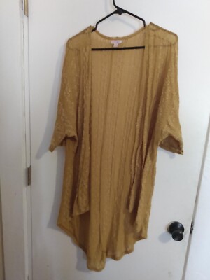 Écharpe/châle/poncho LuLaRoe Mimi Limited Edition Gold - Édition Sold Out Licorne - Neuf étiqueté - Livraison Gratuite