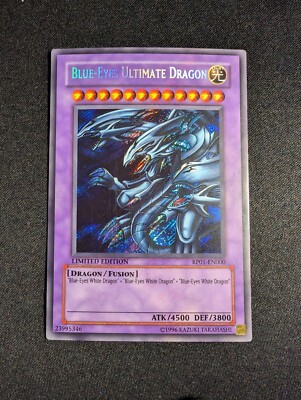 Yugioh - Blue-Eyes Ultimate Dragon RP01-EN000 Limited Edition Secret Rare LP
