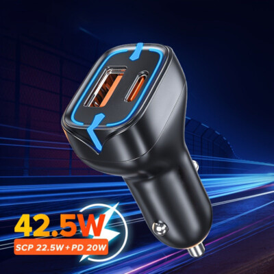 40W PD Fast Car Charger Power Adapter Cable For iPhone 15 Pro Max 14 13  12 11