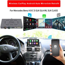 Wireless Carplay Android Auto Interface For Benz NTG 4.0 A/B/C/E GLA GLK SLK