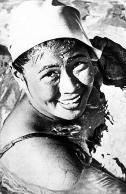 Olympics Swimming Womens 400 Metres Freestyle USAs Eveline Kaw- 1952 Old Photo