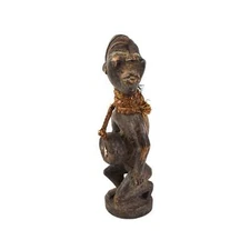 Bakongo Villi Fetish Miniature Figure 10 Inch Congo
