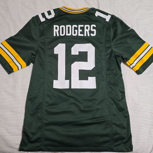 Nike NFL Green Bay Packers #12 Rodgers Jersey Men’s Size S - Foto 7 di 12