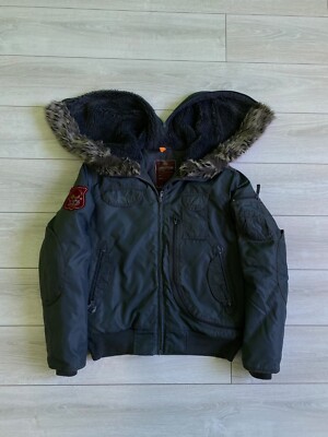 ジャケット・アウター Y2K short length N-2B jacket N-2B Shortwaist Parka-Black.jpg