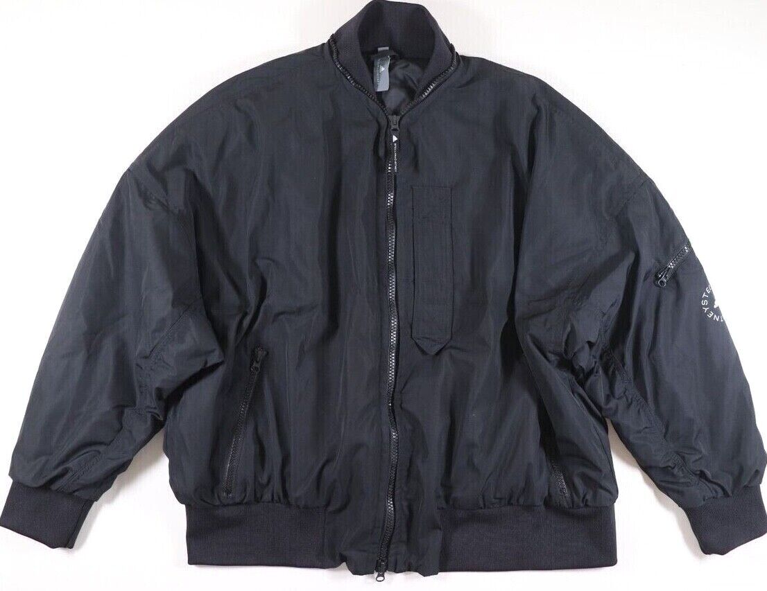 adidas Stella McCartney Woven Oversize Bomber Jacket Logo adidas Stella McCartney Woven Oversize Bomber Jacket Logo