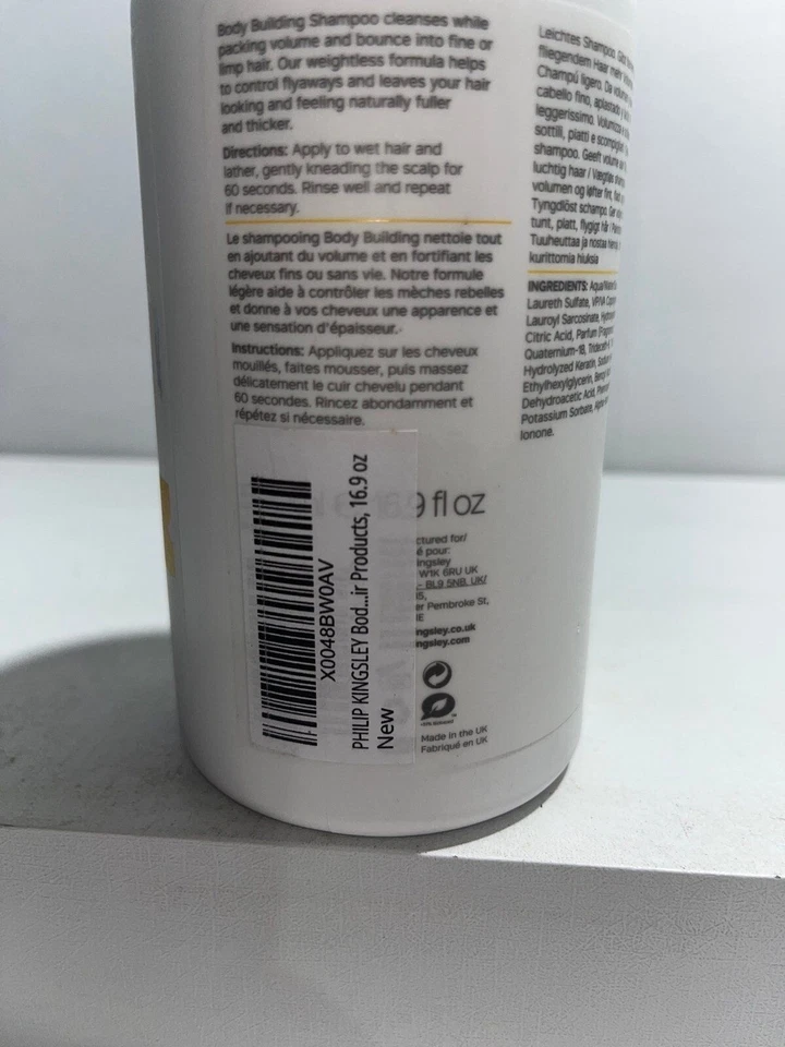 Philip Kingsley body building weightless shampoo, 16.9oz, for fine flat hair, ne - Image 4 of 4