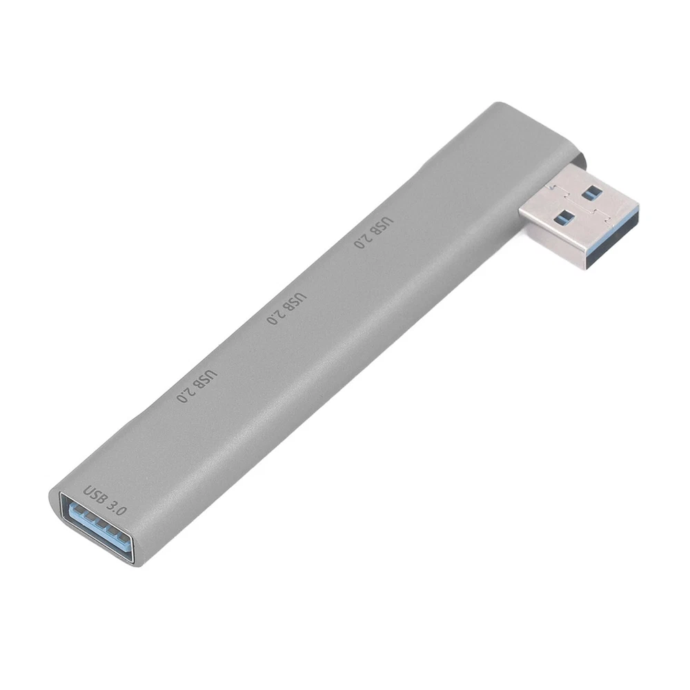 4-Port USB 3.0 Hub with 5Gbps Speed Aluminum Alloy OTG Plug and Play 4-Port USB 3.0 Hub with 5Gbps Speed Aluminum Alloy OTG Plug and Play