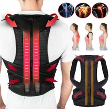 Back Posture Corrector Shoulder Straight Support Brace Belt Therapy Men Women