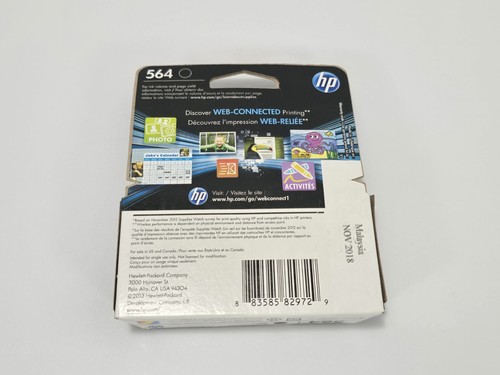 Genuine HP 564XL Black Ink Cartridge High Yield OEM Exp Nov 2018 ๐ - Picture 2 of 6