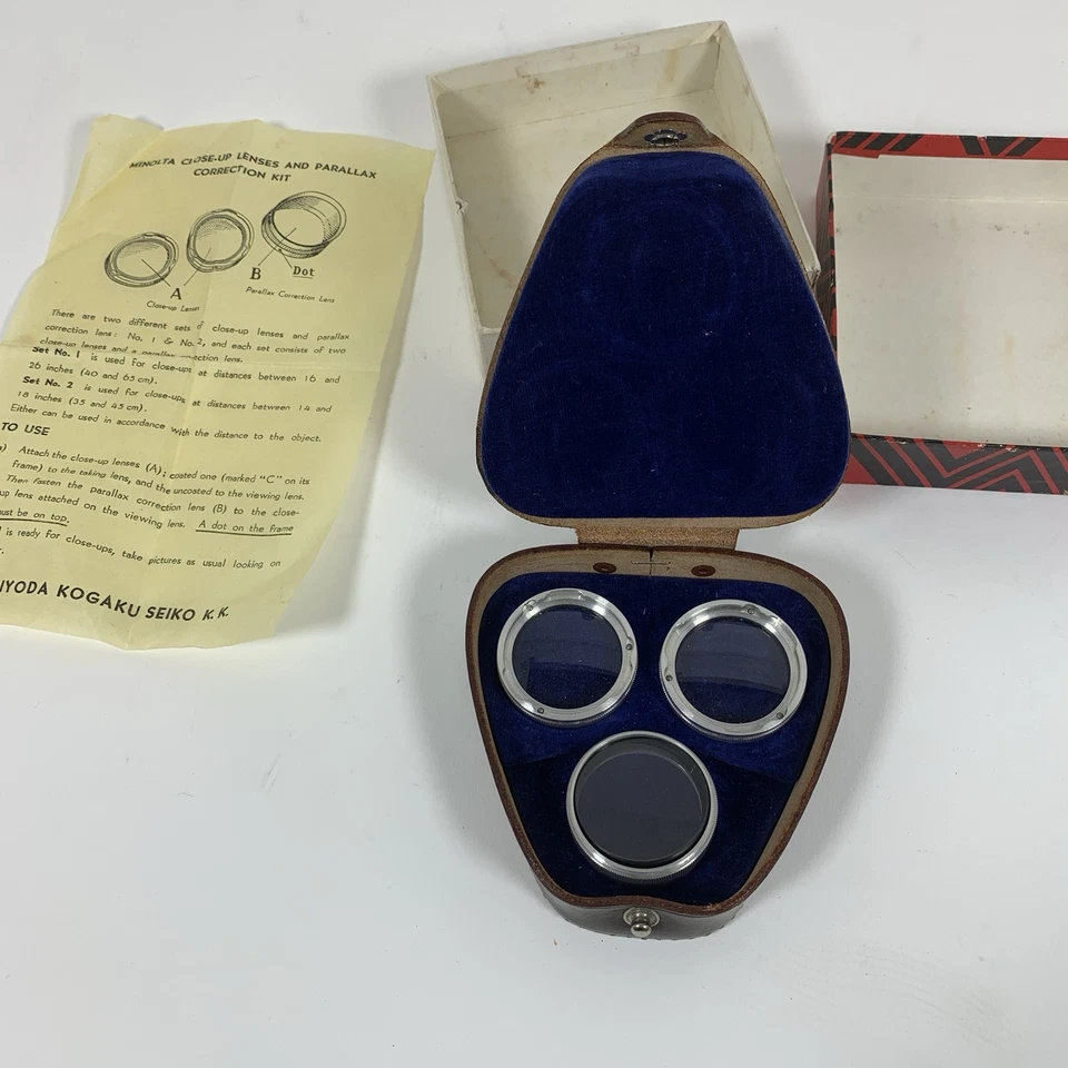 Minolta Close-up & Parallax Correction Kit for TLR Cameras Used *READ* - Image 3 of 4