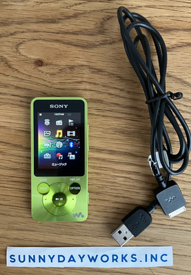 Duty Paid US Only SONY Walkman NW-S784 Green 8GB Rare Tested Japan
