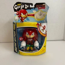Heroes of Goo Jit Zu Glow Surge Sonic the Hedgehog Unstoppable Knuckles Stretchy