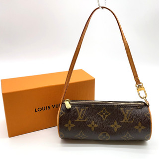 Authentic Louis Vuitton Monogram Papillon Pouch Only W/Box JP050097 1