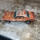 1967 Redline Hot wheels Custom Cougar, Orange , Brown Interior Hong Kong