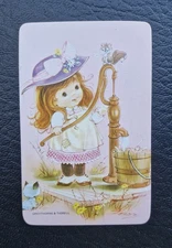 1 x Vintage Blank Back Swap Card - Greythorne & Tassell