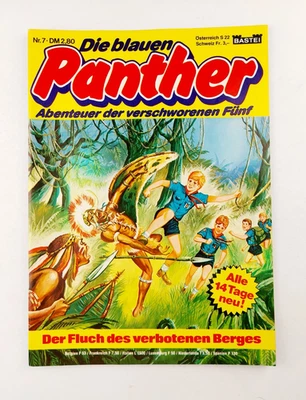 Bastei Abenteuer Comic - Die blauen Panther Nr. 7 / Top Zustand / Z1 - Bild 1 von 4