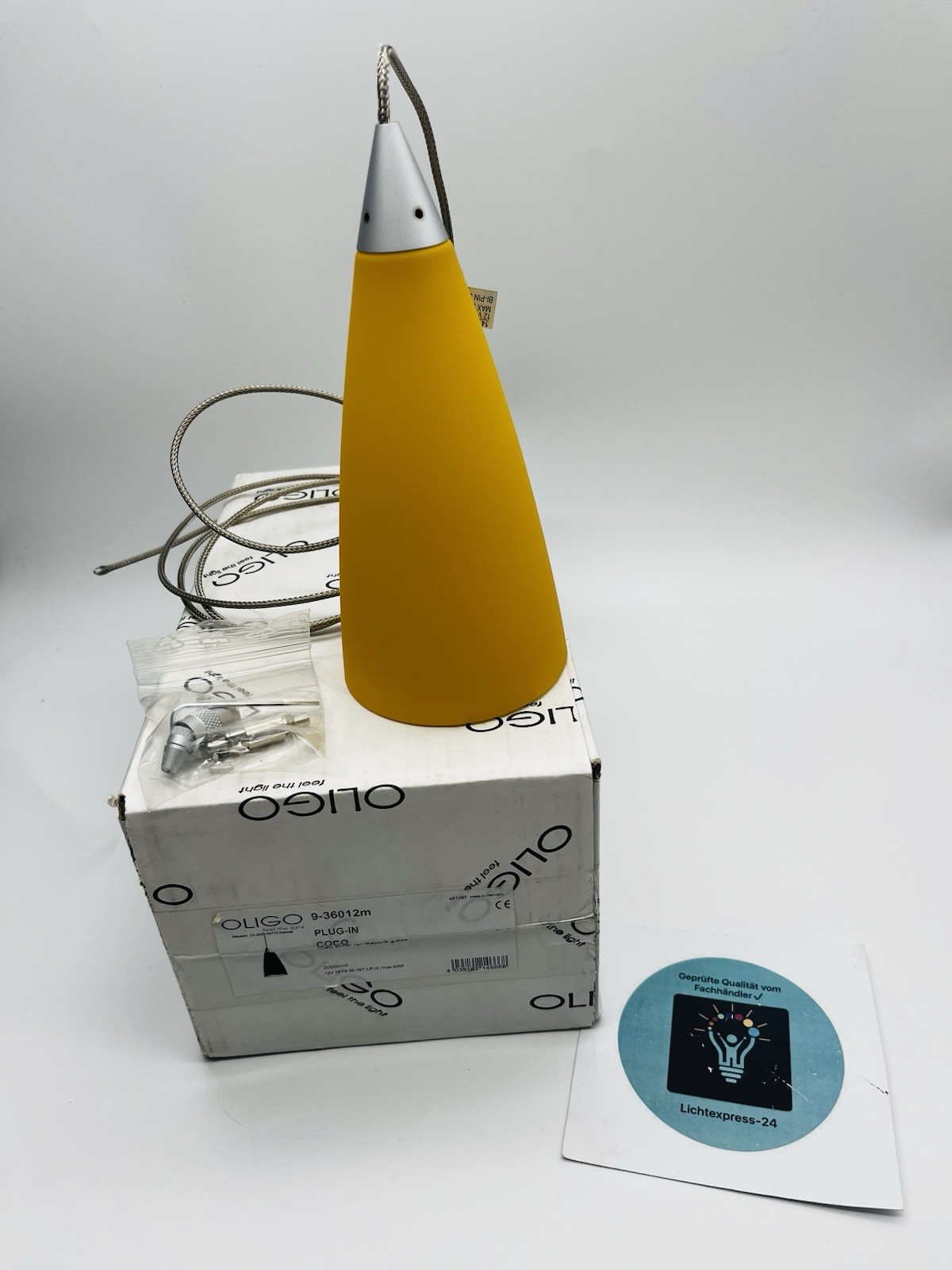 OLIGO Plug-In COCO PENDELLAMPE Für CHECK-IN Ready, For Teak Usw. Silber matt‼️