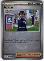 Amarys (Poke Ball Pattern) 093/131 SV: Prismatic Evolutions Holo Common