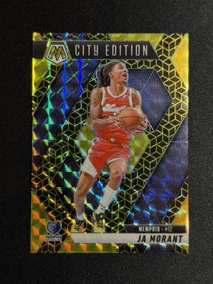 Ja Morant 2024 Panini Mosaic Spectris Gold FOTL 01/10 #281