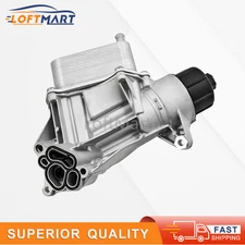 68624177AA Engine Oil Cooler Filter Housing For 2014-19 Ram 1500 3.0L V6 DIESEL