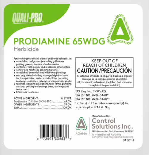 Prodiamine 65 WDG Pre-Emergent Herbicide - (Generic Barricade) Lawn Weed Control