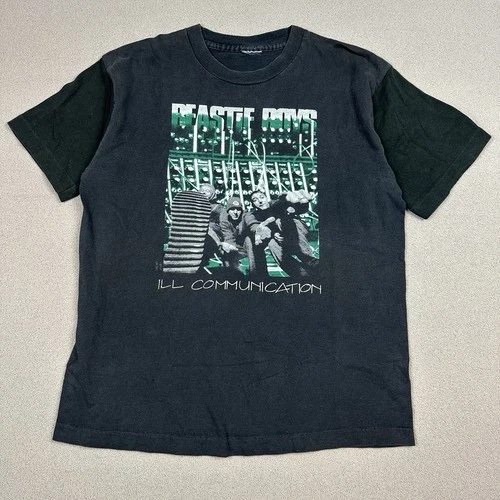 Rare Vintage BEASTIE BOYS Ill Communication T Shirt Siz 1990s vintage concert t-shirt, vintage, single stitch, B+ condition