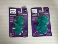 PHILIPS AVENT SOOTHIE PACIFIERS 3-18 Months 2 Packs GREEN BP1