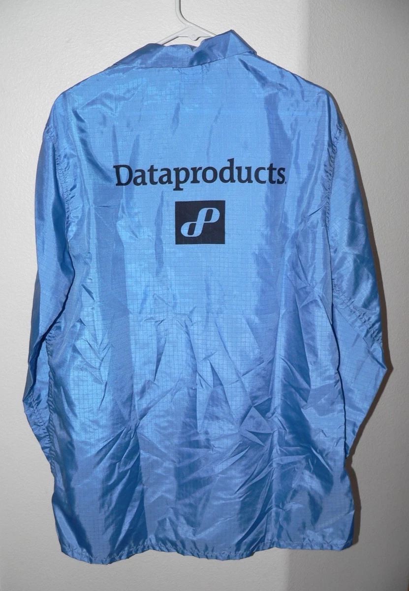VTG CYBERNETIC DATA PRODUCTS VINTAGE LAB COAT COMPUTER SILENT RADIO 1980s USA L