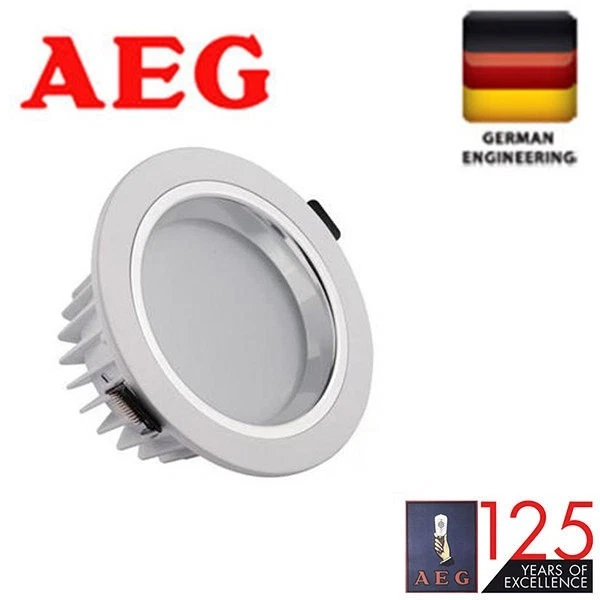 New GermanAEG LED downlight Kit 10w 13w dimmable warm cool white 10X 1X - Picture 2 of 3