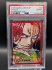 One Piece TCG English Shanks Alt Art Leader OP09-001 - PSA 10- 6320