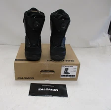 SALOMON WOMENS IVY SJ SNOWWBOARD BOOTS SIZE 7.5 BLACK L4170760024.5