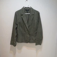 Venezia Green Eyelet Blazer 