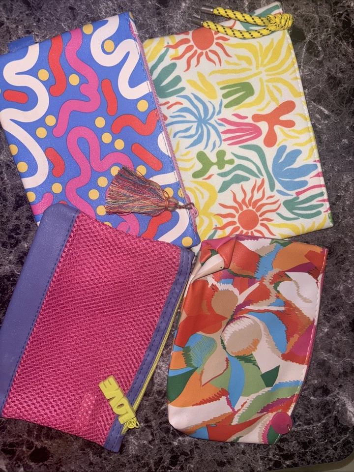 Lote de bolsas de maquiagem Ipsy (15) bolsas de cosméticos - Imagem 2 de 4