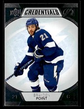 2022-23 Upper Deck Credentials - #76 Brayden Point - Tampa Bay Lightning