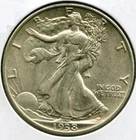 1938 Walking Liberty Silver Half Dollar - Philadelphia Mint - P673