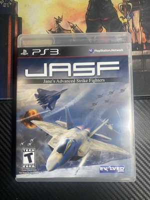 Janes Advance Strike Fighters - Sony PlayStation 3 W/ Manual. Tested.