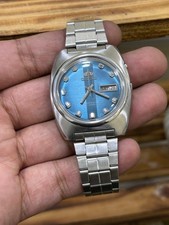 Vintage Orient Automatic Blue Dial Wrist Watc...
