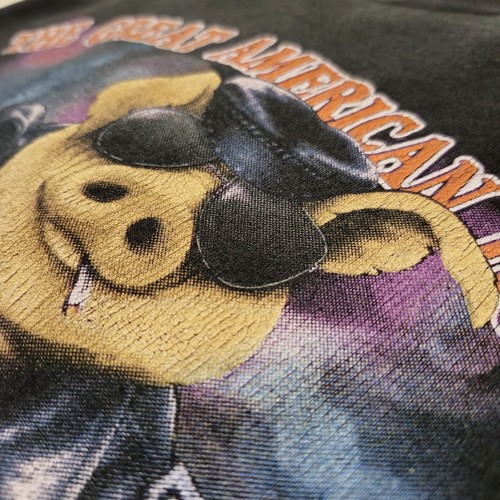 Rare Vintage 1991 Rare Harley Davidson The Great American Hog XL T-Shirt - Picture 6 of 17