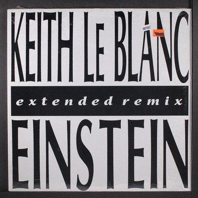 KEITH LEBLANC: einstein NETTWERK 12'' Single 33 RPM Canada Sealed
