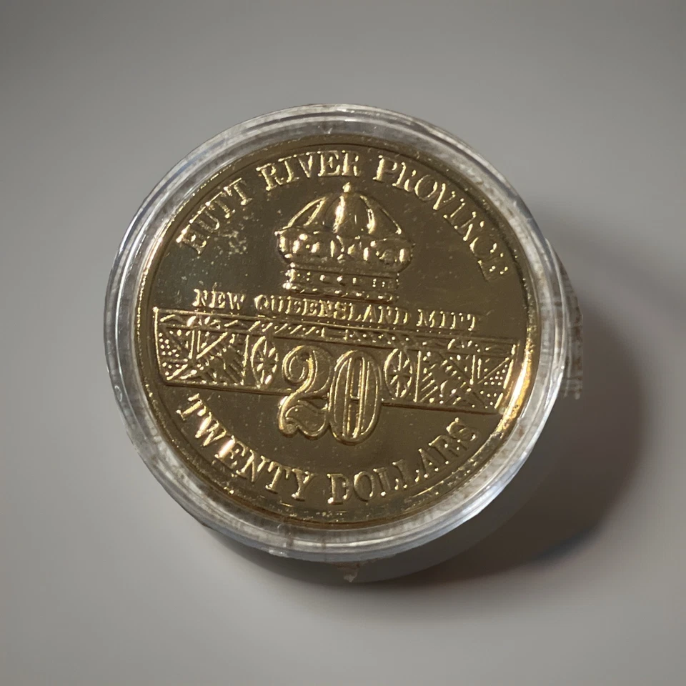 1991 Desert Storm War Commemorative $20 Proof Coin Layered in 22Kt Gold B-52 - Image 3 of 4