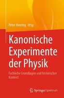 Kanonische Experimente Der Physik Peter Heering