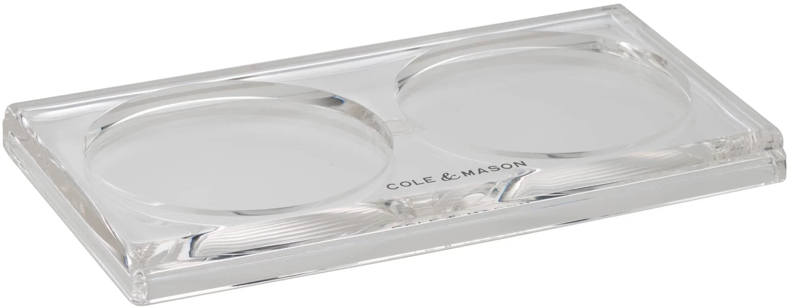 Cole and Mason Salt and Pepper Mill Tray, Acrylic