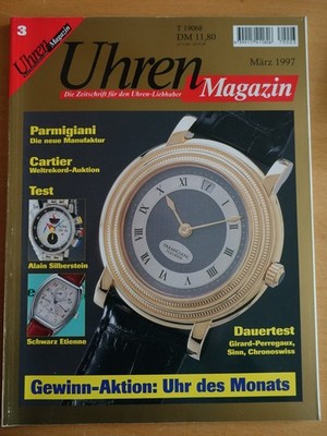 Uhren-Magazin Nr. 3 1997 Parmigiani, Silberstein, Schwarz Etienne Sinn Perregaux