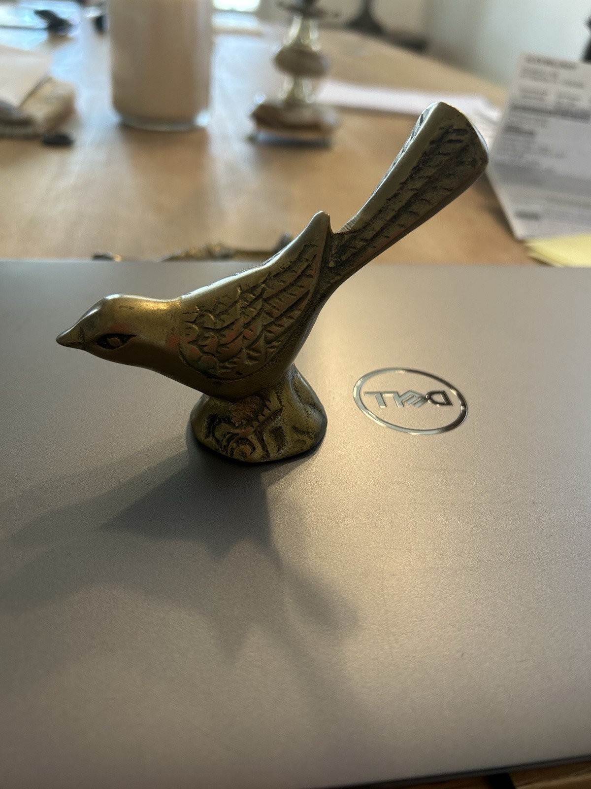 Beautiful Metal Bird Decoration