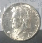 1964 Kennedy Half Dollar 90% Silver, BU Uncirculated, Littleton Coin Co.