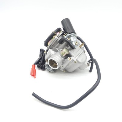 Vergaser 24mm komplett mit E-Choke für China 4-Takt für Roller GY6 125ccm REX RS