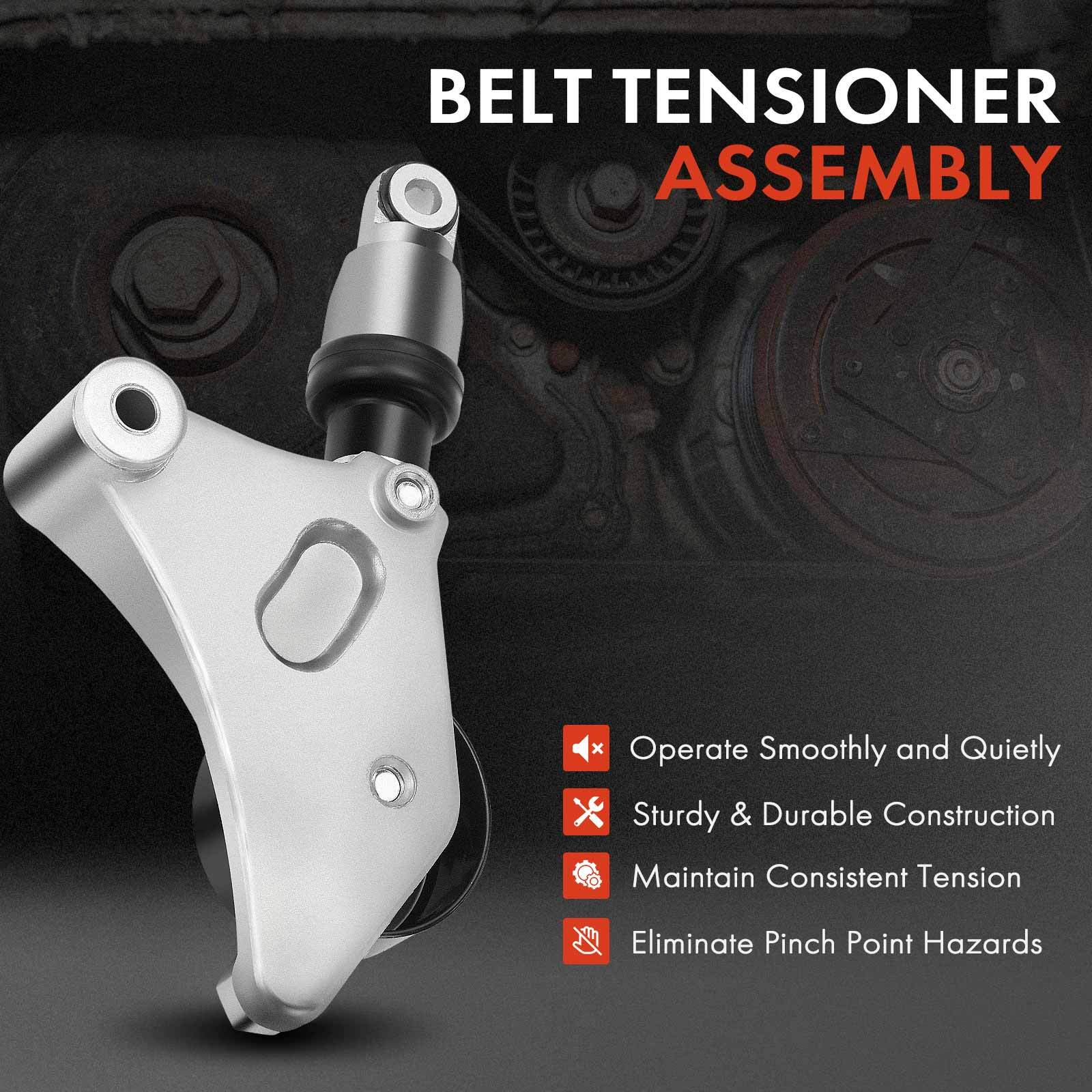 Toyota Camry 02-06 Highlander RAV4 Scion Belt Tensioner Assembly with Pulley-image