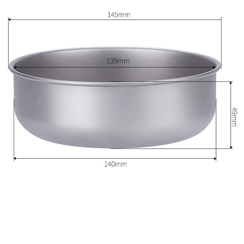 Pure Titanium Household Bowl Multi-capacity Portable Can Be Set - Picture 9 of 9